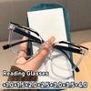 Мужчины Женщины Мода Новые Очки для Чтения Модные Личностные Цветные Большие Очки с Защитой от Синего Света для Пресбиопии