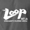 THE LOOP Чикагская Классическая Рок Радиостанция 97.9 FM на S-6XL Футболка Унисекс