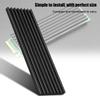 SSD M.2 2280 PCIe   Высокоскоростной радиатор из алюминиевого сплава для твердотельного накопителя   Тонкое охлаждающее ребро 70x22x3 мм(черный )