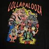 Футболка LOLLAPALOOZA Chicago 2015, Черная Унисекс Винтажная Футболка LI1352 Унисекс Футболка