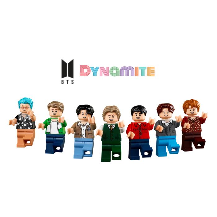 BTS 作品集 コレクションセット BTS] BTS 'Dynamite' Edition Lego Collaboration и BTS Lego Official