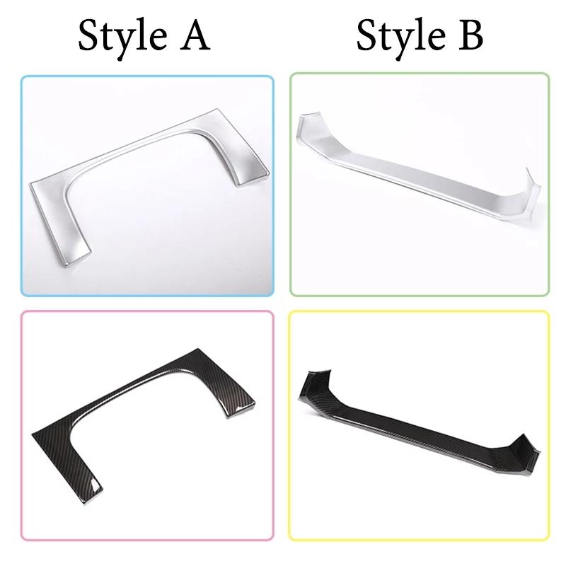 Для Land Rover Range Rover Velar 2017-украшение приборной панели автомобиля, рамка, крышка из АБС-пластика, модификация интерьера из углеродного волокна