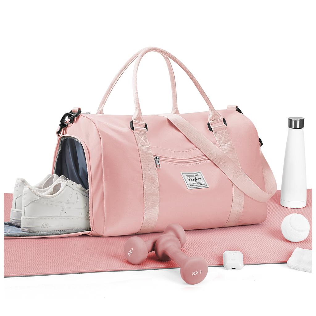 Складная дорожная сумка мужская спортивная сумка, водонепроницаемая женская дорожная сумка для выходных большая сумка-парусник с мокрым отделением и плечевая сумка для багажа