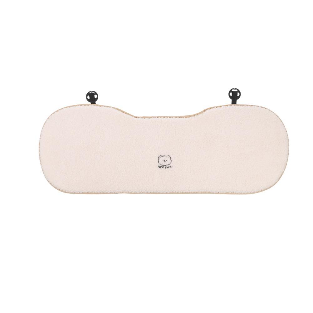 Cartoon Winter Seat Cushion Anti Slip Bear Car Cushion Durable Car Warm Seat Cushion Drive