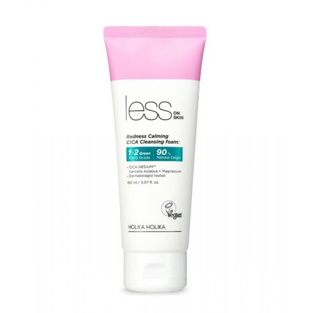 Holikaholika Успокаивающая очищающая пенка Cica для устранения покраснений