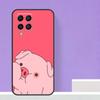 Cartoon Pig For Samsung Galaxy M15 M55 M13 M33 M53 M21 M31 M51 M30s M20 M14 M34 M54 M12 M32 M52 Case