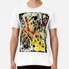 Melodic Swirls - Jackson Pollock Inspired S To 5XL Made In the AU/USA T-Shirt
