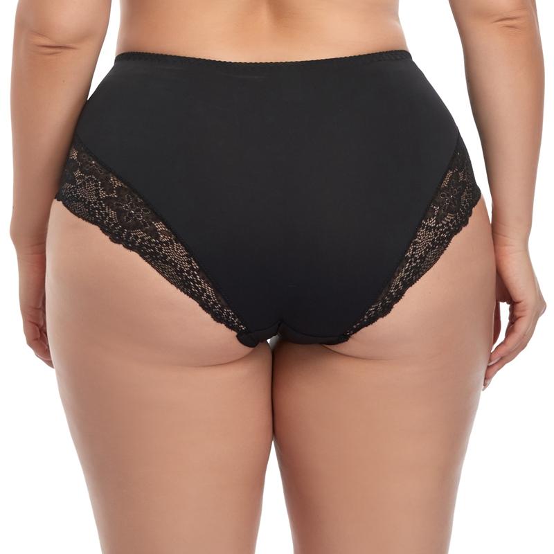Женское Модное Романтичное Тонкое Кружевное Сексуальное Удобное Дышащее Белье Со Средней Посадкой 0Xl-6Xl-88709