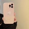 Простой мультяшный чехол для мобильного телефона 14pro Max 12 Apple IPhone 15 Медово-розовый 11 Милый Подходит для 16pro Мягкий