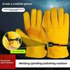 With Adjustable Wrist Rope Gardening Safety Gloves Heat Resistant Welding Gloves  Farms Ranch