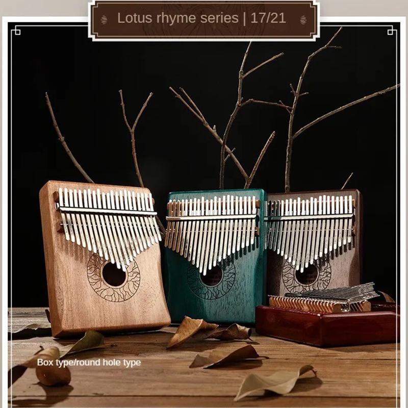 Portable Kalimba Professional Instrument Wood 21 Keys Kalimbas Leisure and Entertainment Gift