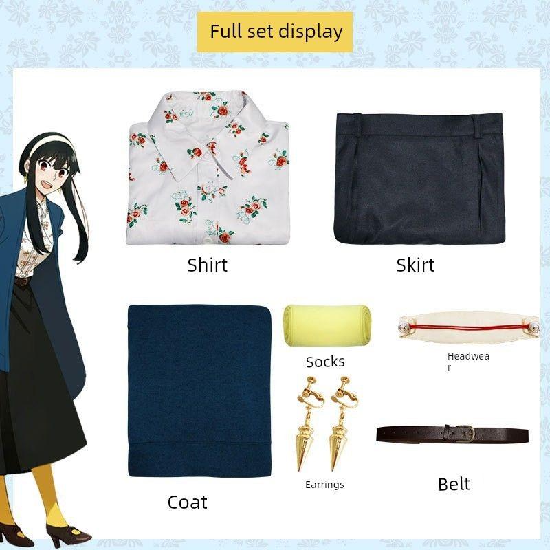 Spy X Family Cosplay Costume Thorn Princess Blair Male Character Frieren Cosplay Anya Dress Cosplay