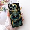 Чехол для телефона Oppo Reno15 F На Reno 15 15F Чехол Крутой Мультяшный Принт Дракон Лев Тигр Задняя Крышка Прозрачный Мягкий Силикон Capa