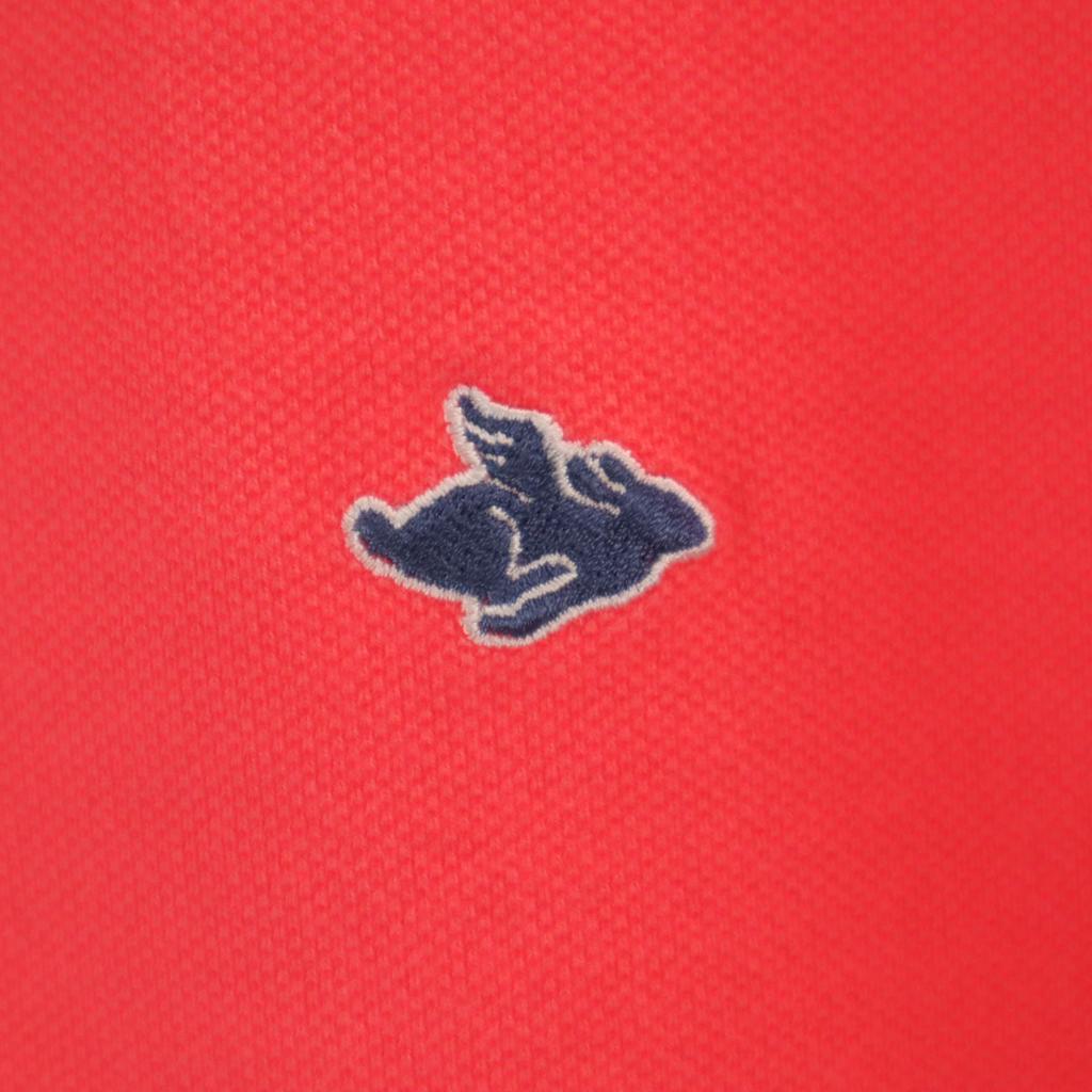 PEARLY GATES made in Japan golf Short sleeve Polo shirt 5 pink Fawn Men's Used