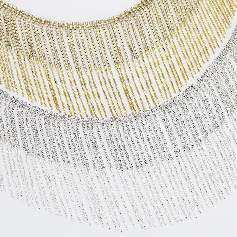 Аксессуары «Сделай сам» с бриллиантовой цепочкой, украшенной стразами, для костюмов и декораций