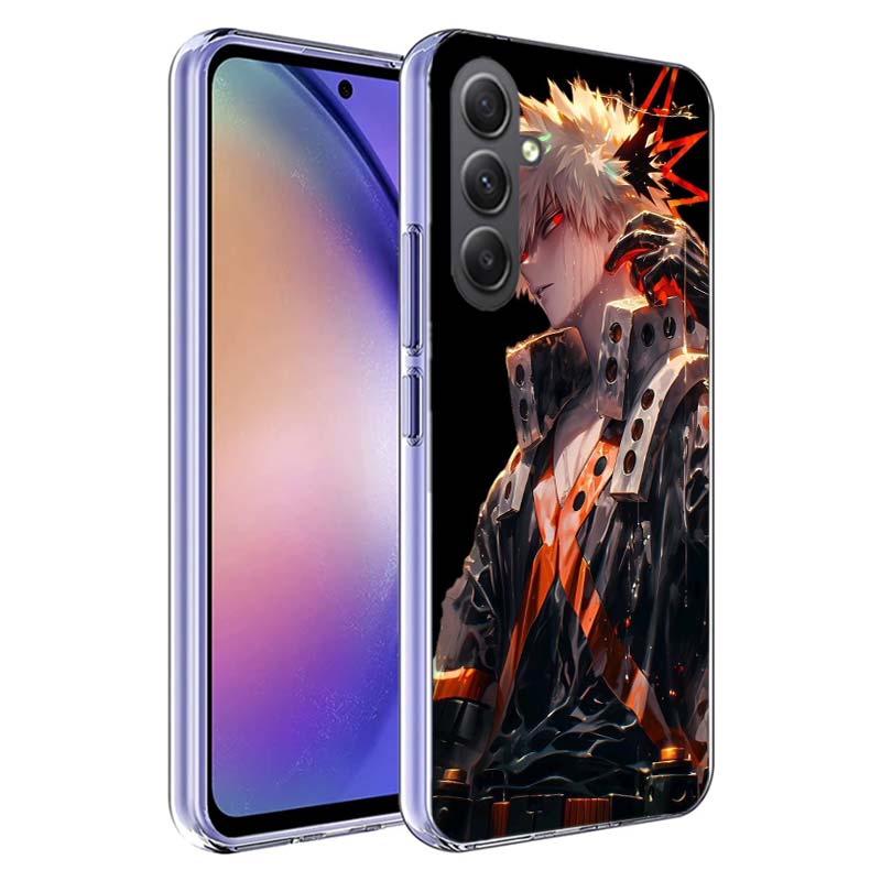 Чехол для телефона My Hero Bakugou Katsuki для Samsung A17 A37 A57 A07 A16 A26 A36 A56 A06 A02S A12 A22 A32 A52S A04S A14 A24 A34 A54 A0