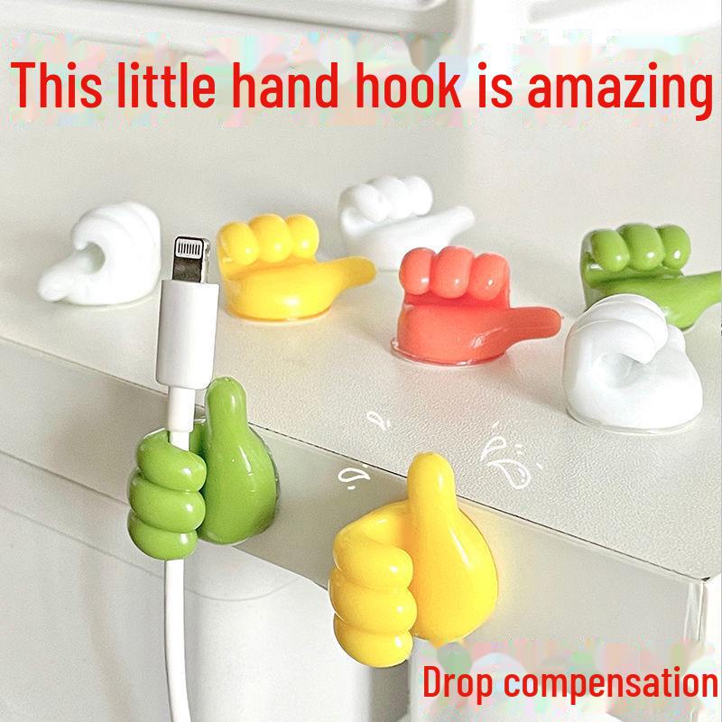 Многофункциональный органайзер для кабелей: Бесследный крючок и концентратор хранения