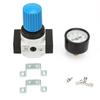 LR14MINI 16bar 16KG Air Control Compressor Pressure Gauge Relief Regulator Valve G14