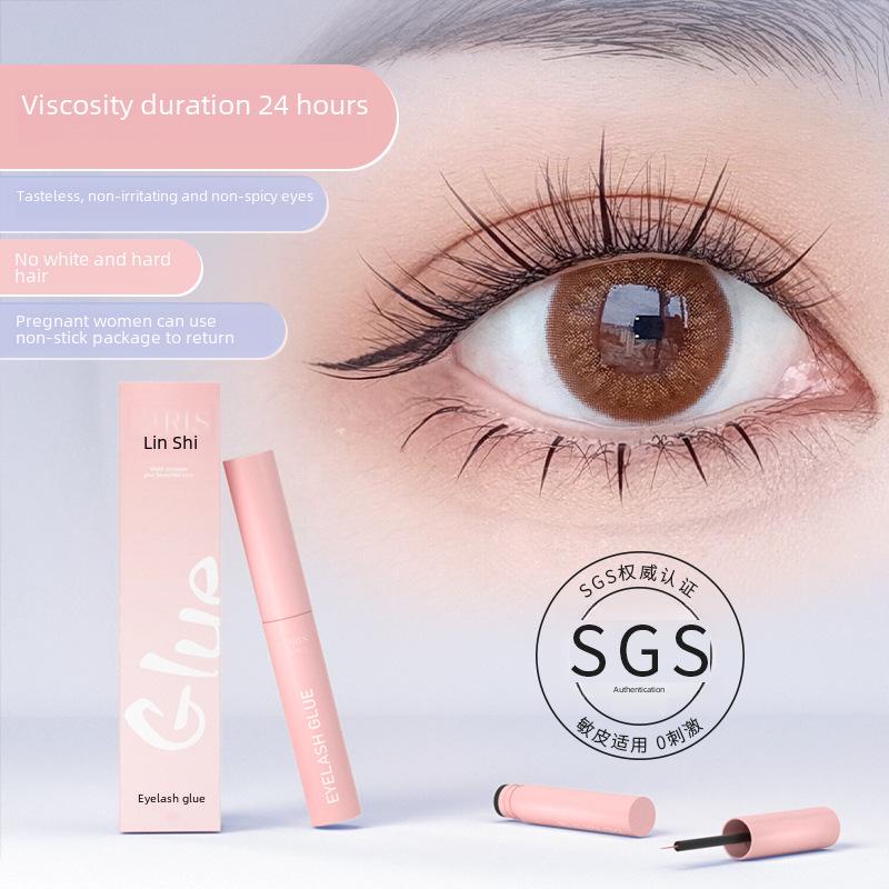 Долговечный натуральный водостойкий клей для ресниц Rulinshi - мягкий, не раздражающий, быстросохнущий
