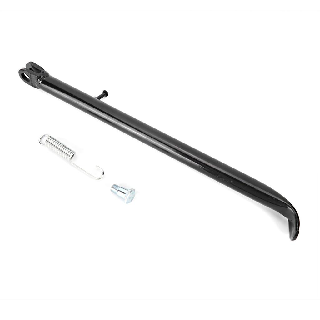 380mm Celsius 14.96in Motorcycle Side Stand Replacement, High Strength Motorcycle Support Kickstand Fits for CRF50 Celsius 70