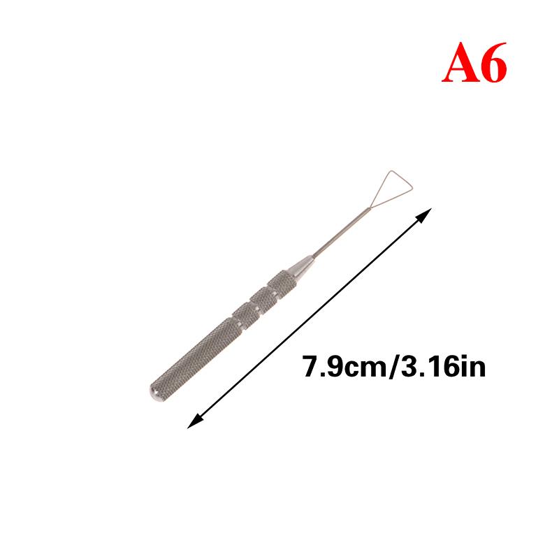 Двойной конструктор век Треугольный симулятор Изогнутый инструмент для вставки двойного века Т-образный конструктор Офтальмологические инструменты