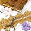 14 Yard 1.6 Inch Lace Trim Ribbon Gold Decorated Trim Ribbon Lace Fabric Gimp Trim  Home Decor