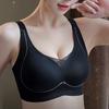 Бесшовное нижнее белье Женский собирающий тонкий бюстгальтер Регулируемый аксессуар Грудь против провисания Спортивный бюстгальтер для сна