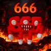 Милое Нет. 666 Плюшевая игрушка Укради Мозговую гниль Плюш Аниме Игра №666 Плюшевая игрушка Аксессуары для детей Рождественская игрушка Подарок для фанатов игр Дети