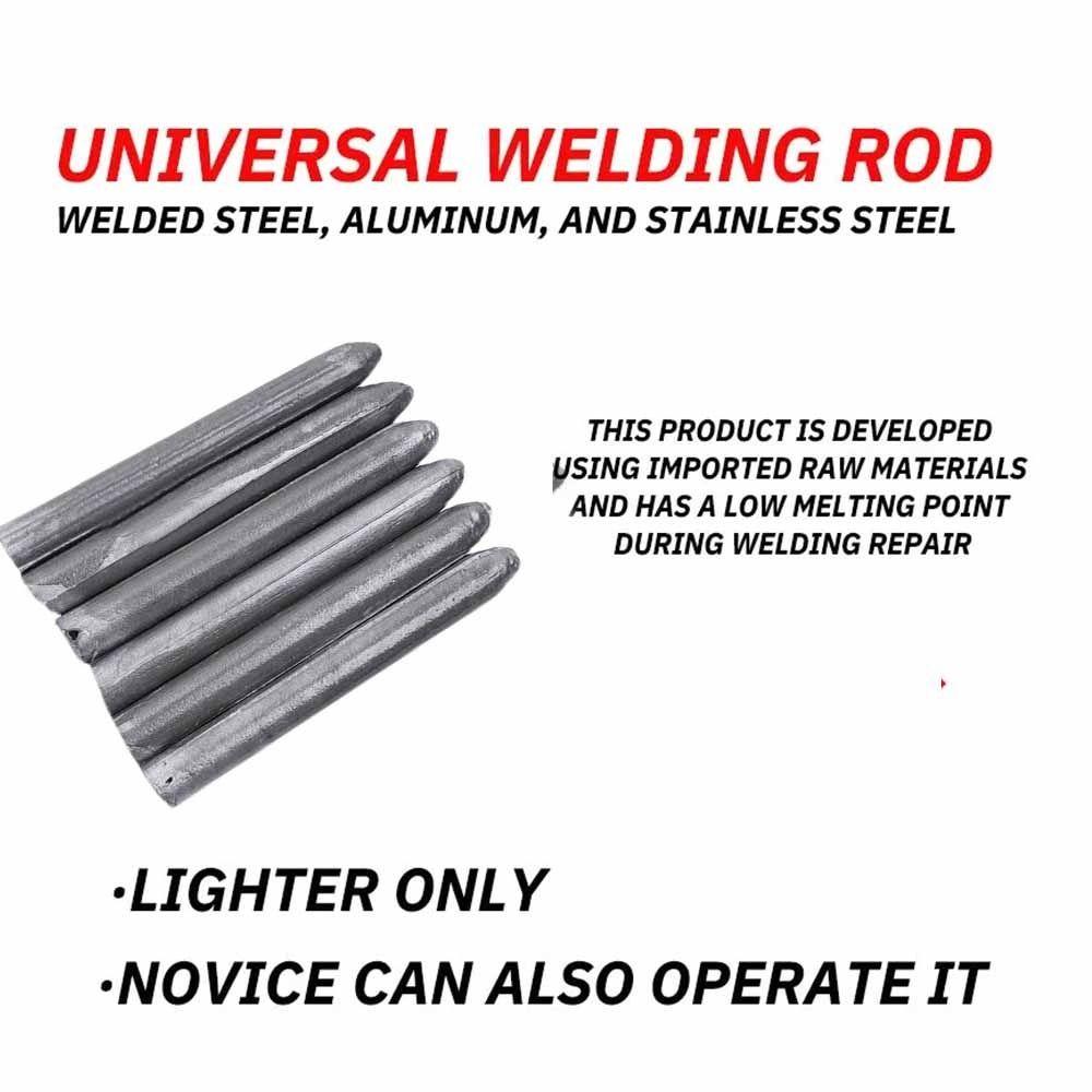 6шт легкоплавкий сварочный пруток низкотемпературная сварка палочки универсальная сварка прут пайка