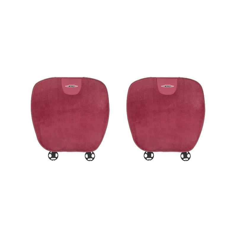 QXSC6 Car Plush Seat Cushion Seat Covers Backrest Mat Warmth For BMW MINI WORKS One Cooper JCW R60 R59 R58 R57 R56 R55 R53 R52 F55 F56