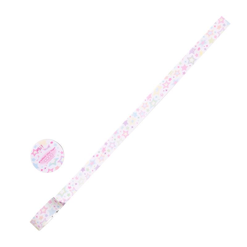 6 стилей 1 рулон/упаковка серия звездных пожеланий симпатичная рамка липкая лента руководство по использованию материала для самостоятельного украшения