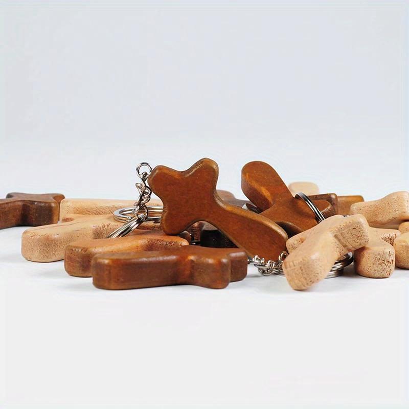 5 шт. брелок для ключей деревянные поделки автомобильный брелок рюкзак подвесной орнамент держатель для ключей для ювелирных изделий