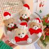 Ins Style Plush Zinc Zinc Alloy Toy Doll Women Brooch Fashion Jewelry Christmas Brooch Clothing Accessory