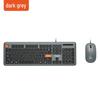 Founder KM310 Проводной бесшумный комплект: клавиатура и мышь