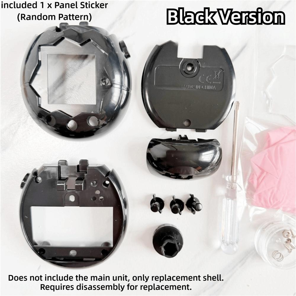 Colorful Shell Replacement Premium Hard Shell Transparent Shell Modification Crystal for Tamagotchi Paradise