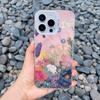 Цветущий Множество Цветов Цветочный Чехол для Телефона Для iPhone 16 15 Pro Max Plus 13 Mini 14 12 11 Pro Max Ударопрочный Лазерный Funda Чехол
