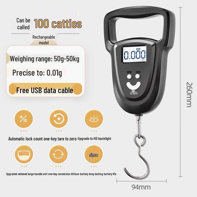 Компактные ручные электронные весы высокой точности