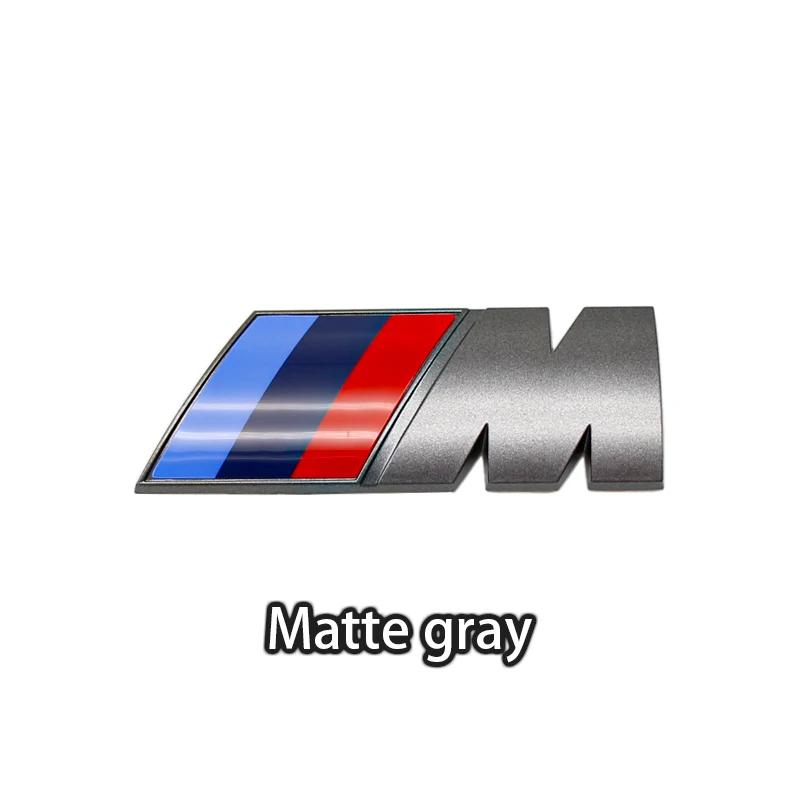 For BMW M E46 E90 E60 New Car Fender Trunk M Logo Badge Emblem Sticker For BMW M M3 M5 M6 X3 E46 E90 F30 G20 E36 E34 G30 Auto Parts Cool Personalized