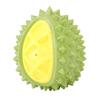 Durian Shaped Dog Toy Ball TPR Interactive Multi Functional Reduce Anxiety Sound Durian Dog