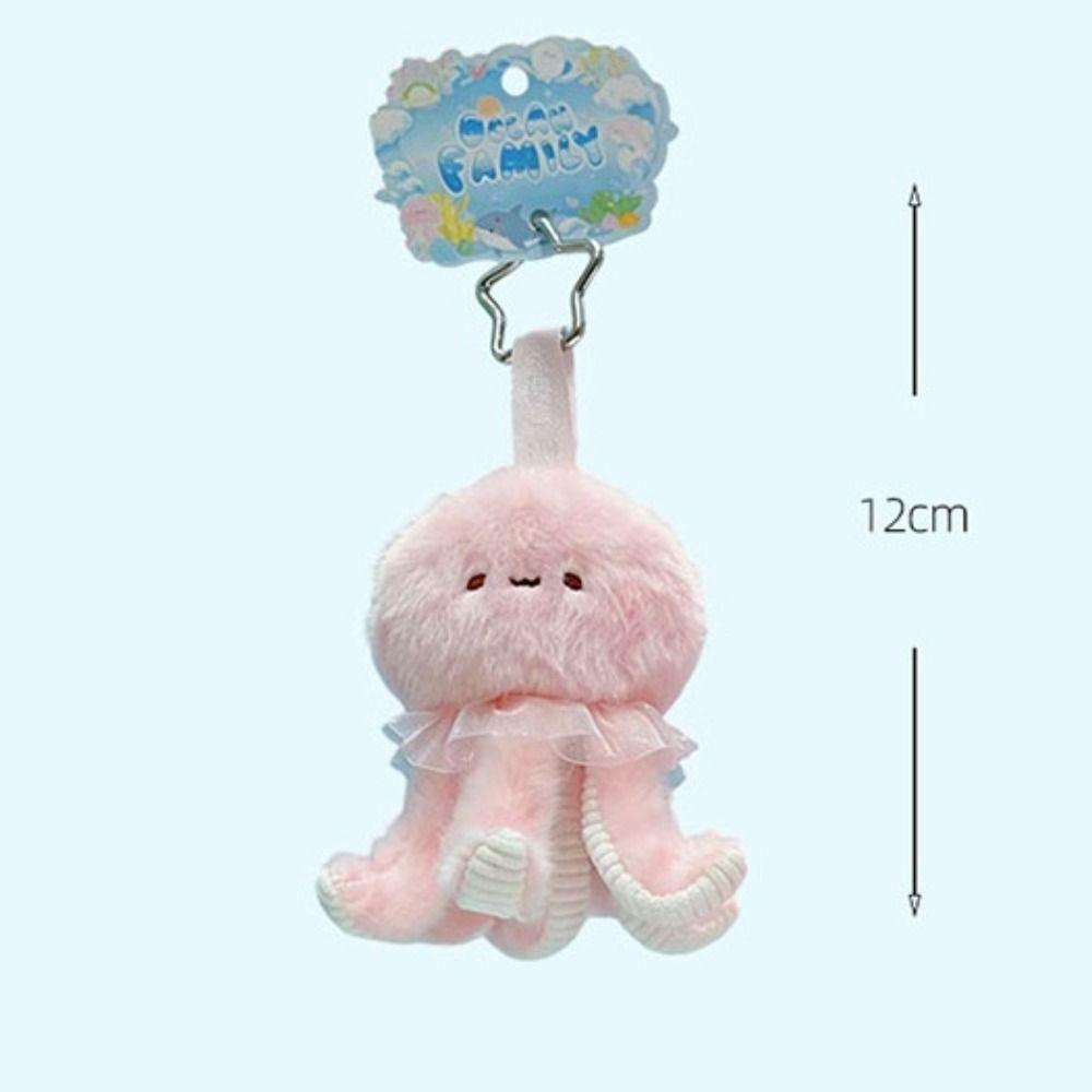 Soft Plushie Shark Seal Keychain Stuffed Animal Turtle Keychain Ocean Animal Plush  Backpack