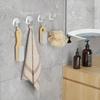 1 шт., прочный клейкий настенный крючок из нержавеющей стали, наклейка, подвесная вешалка для одежды, вешалка для одежды, крючок для душа, крючок для халата, кухня, ванная комната, крючки для полотенец
