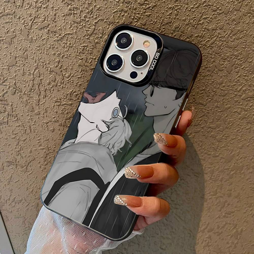 Чехол для телефона 'Nerd Project Bl Anime' для iPhone 17Air 16 15 14 13 12 11 Pro Max Plus Цветной Защита от падения