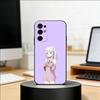 ReZero Emilia Phone Case Black Silicone Soft For Samsung S25,S24,S21,S22,S23,S30,Ultra,S20,Plus,Fe,Lite