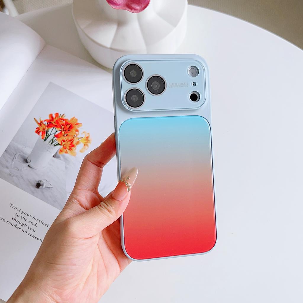 Phone case Gradient Color Collision and Instant Change Suitable for iPhone 17 Promax 16 Pro All Inclusive 14/15