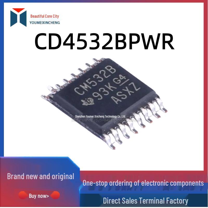 CD4532BPWR TSSOP-16 Signal Switch/Decoder/Multiplexer - New Stock Available