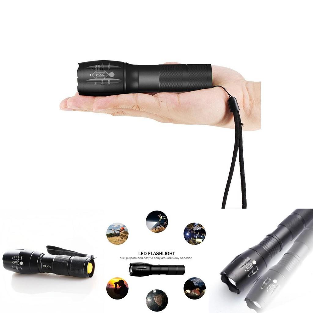 Ultra Bright 1000 Lumens Tactical Military Led Flashlight With Zoom Function