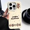 Cookie Bear Apple 16promax Mobile Phone Case 12 Suitable for Iphone15plus Anti-fall 14 Leather Pattern 13mini