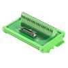 Разъемы клеммных блоков SCSI для монтажа на DIN-рейку, опциональные женские интерфейсы от 14P до 100P для ленточных накопителей и сканеров