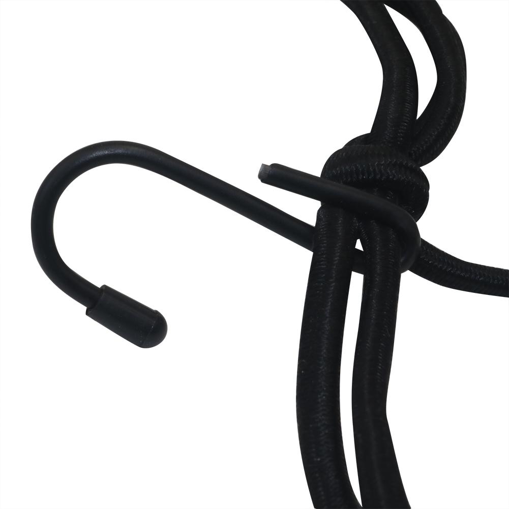 1PC Motorcycle Luggage Net Bag High Elastic Fixed Strap Helmet Net Pocket Size Before Stretching 30x30cm/After Stretching 70x70cm