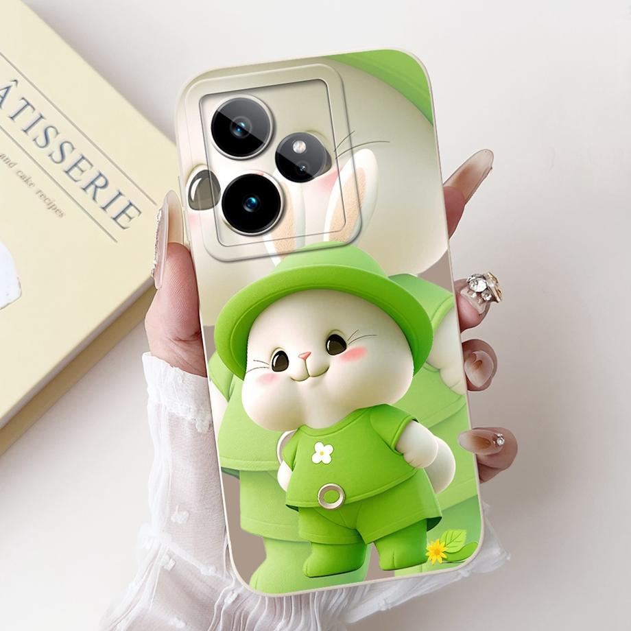 Чехол для Realme GT 7 5G RMX5061 Милый Мультяшный Модный Расписной Чехол Мягкий Силиконовый Чехол Для Realme GT7 Pro GT 7 Pro 7T GT7T Fundas